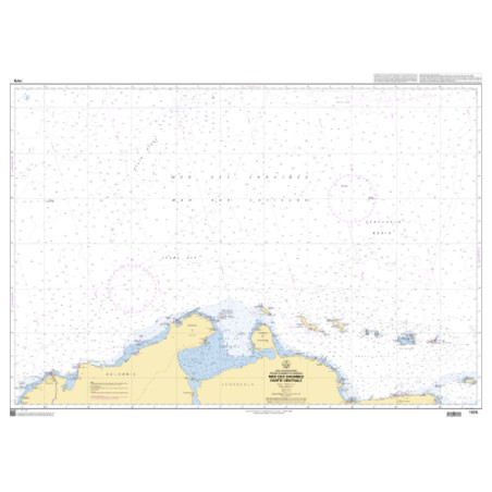 Shom C - 7476 - Mer des Caraïbes - Partie centrale | Librairie Maritime Nautic Way
