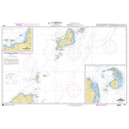 Shom C - 7610 - The Grenadines - Groupe Sud (Fac-similé de la carte GB 795) | Librairie Maritime Nautic Way
