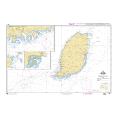 Shom C - 7627 - (fac-similé de la carte GB 797) - Grenada | Librairie Maritime Nautic Way