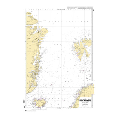 Shom C - 6014 - De la terre Peary au Scoresby Sound et de Trondheim au Cap Nord | Librairie Maritime Nautic Way