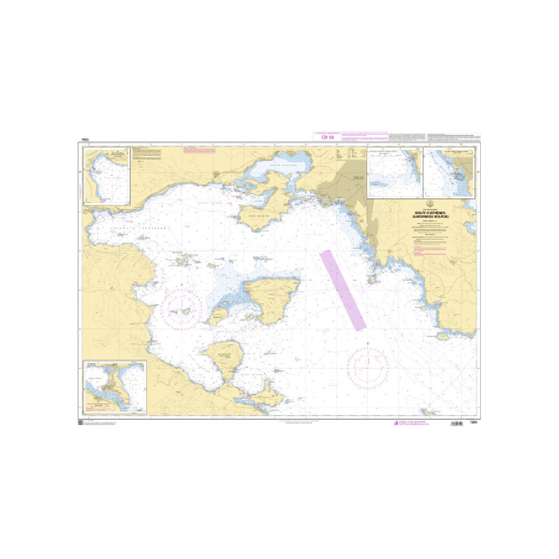 Shom C - 7254 - Golfe d'Athènes (Saronikós Kólpos) | Librairie Maritime Nautic Way