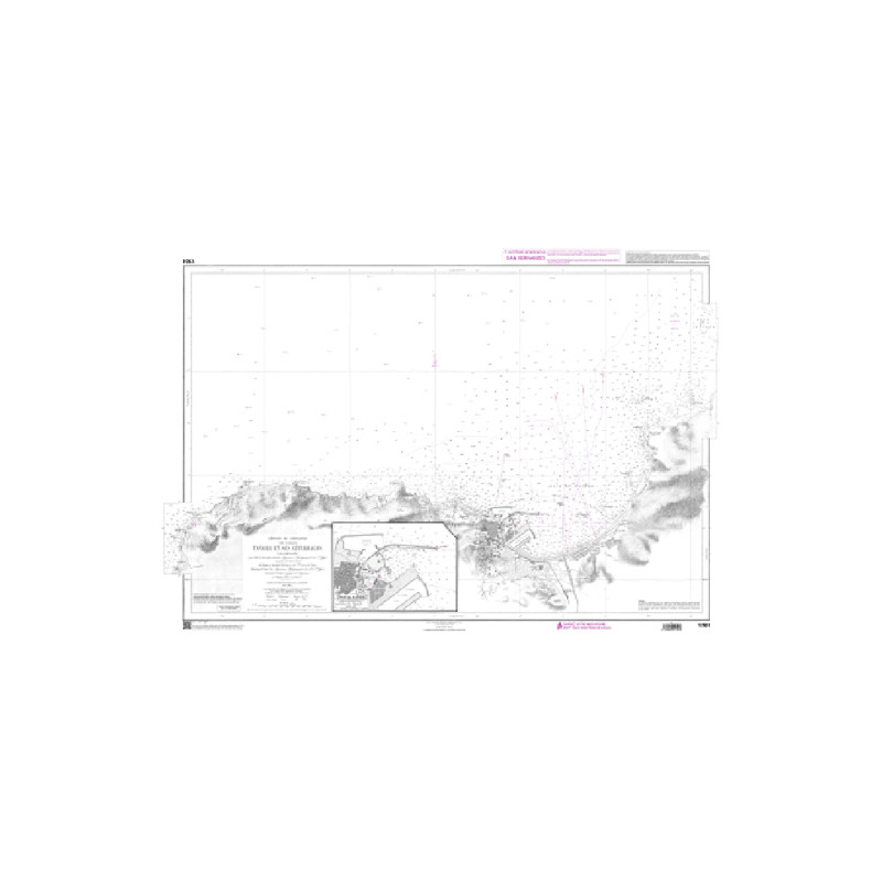 Shom C - 1701 - Tanger et ses atterrages | Librairie Maritime Nautic Way