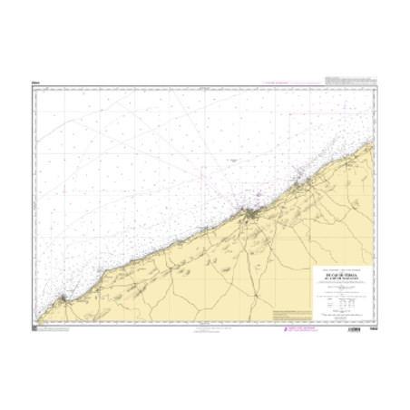 Shom C - 5462 - Du Cap de Fedala au Cap de Mazagan | Librairie Maritime Nautic Way