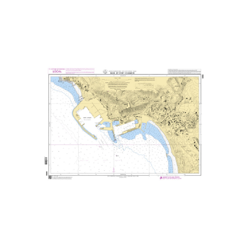 Shom C - 5955 - Rade et port d'Agadir | Librairie Maritime Nautic Way
