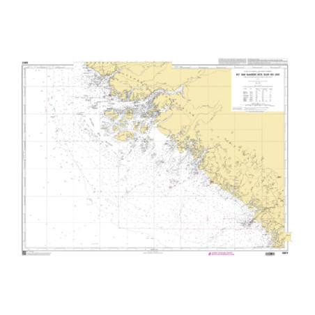 Shom C - 5957 - Du rio Cacheu aux îles de Los | Librairie Maritime Nautic Way