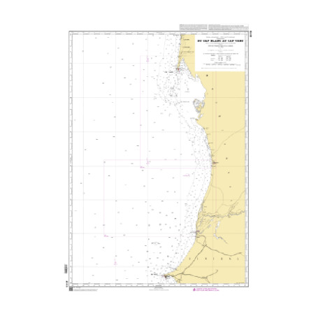 Shom C - 6113 - Du Cap Blanc au Cap Vert | Librairie Maritime Nautic Way