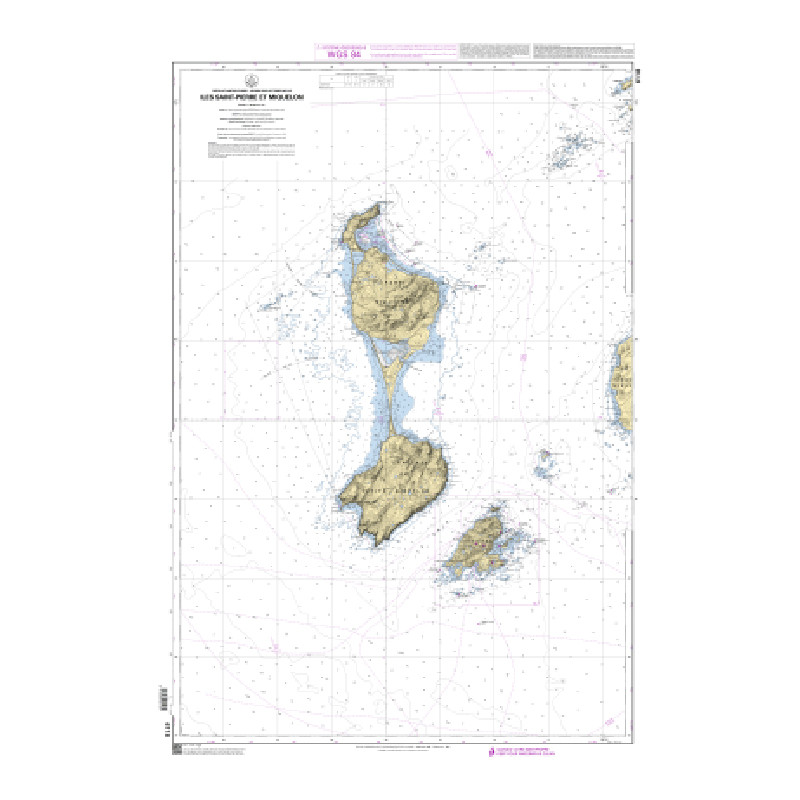Shom C - 6118 - Iles Saint-Pierre et Miquelon | Librairie Maritime Nautic Way