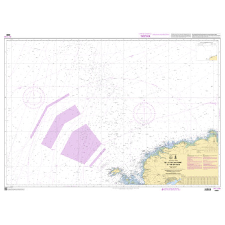 Shom C - 6680 - INT 1708 - De l'île d'Ouessant à l'île de Batz | Librairie Maritime Nautic Way