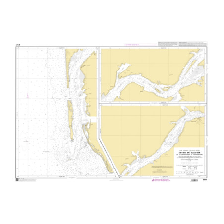 Shom C - 6147 - Cours du Saloum - De l'embouchure à Foundiougne | Librairie Maritime Nautic Way