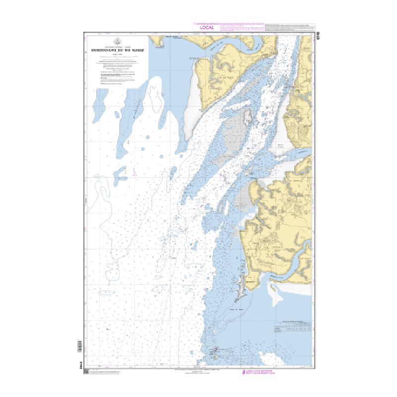 Shom C - 6148 - Embouchure du Rio Nunez | Librairie Maritime Nautic Way