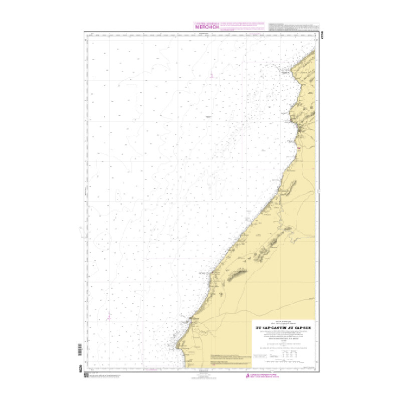 Shom C - 6226 - Du Cap Cantin au Cap Sim | Librairie Maritime Nautic Way