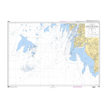 Shom C - 6228 - Accès au Rio Nunez | Librairie Maritime Nautic Way