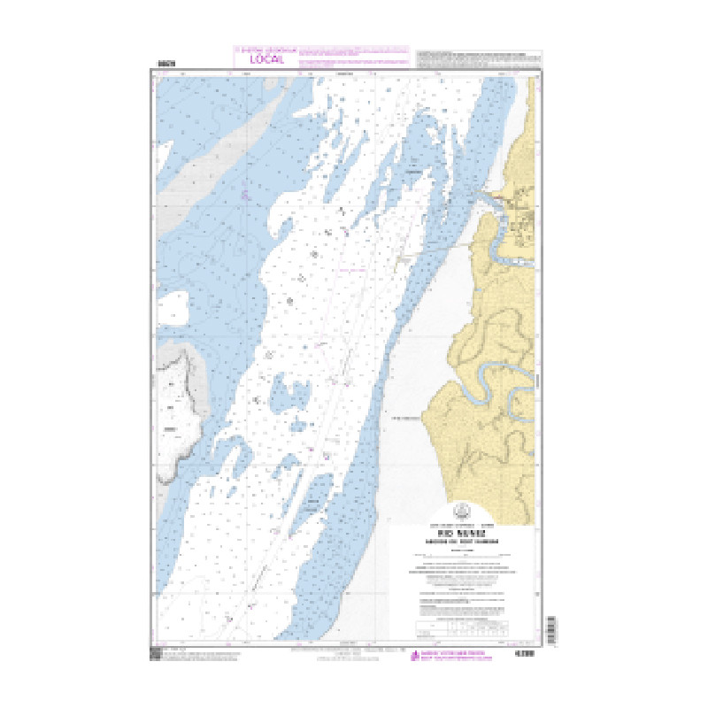 Shom C - 6288 - Rio Nunez - Abords de Port Kamsar | Librairie Maritime Nautic Way