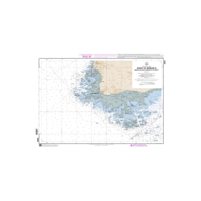 Shom C - 6645 - Pointe de Penmarc'h - Abords de Saint-Guénolé et de Kérity | Librairie Maritime Nautic Way