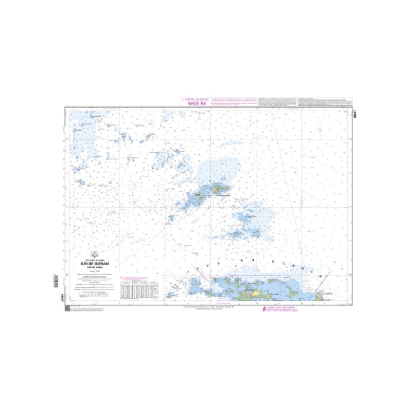 Shom C - 6647 - Iles de Glénan, Partie Nord | Librairie Maritime Nautic Way