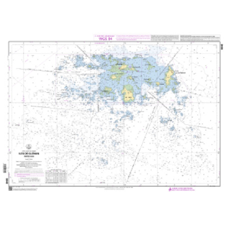 Shom C - 6648 - Iles de Glénan - Partie Sud | Librairie Maritime Nautic Way