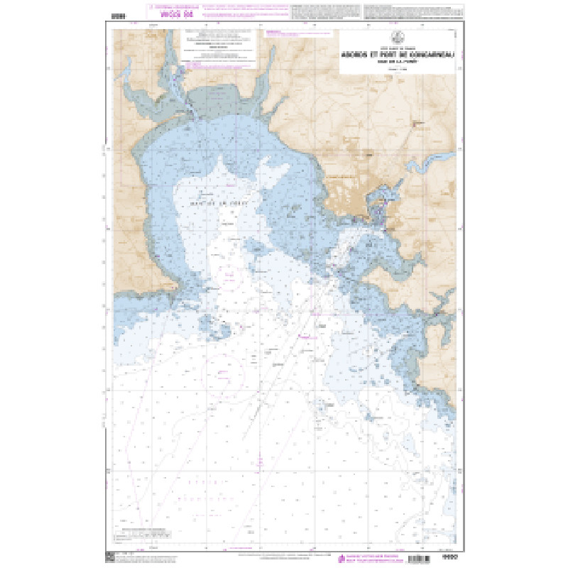 Shom C - 6650 - Abords et port de Concarneau - Baie de la Forêt | Librairie Maritime Nautic Way