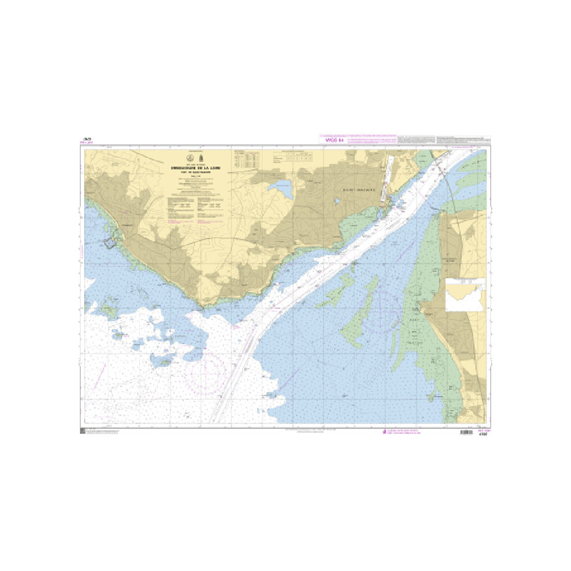 Shom C - 6797 - INT 1841 - Embouchure de la Loire - Port de Saint-Nazaire | Librairie Maritime Nautic Way