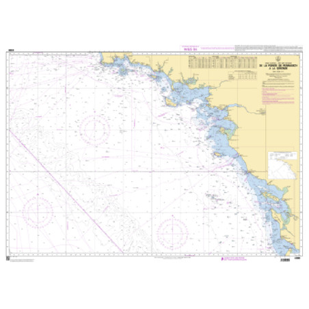 Shom C - 6990 - De la Pointe de Penmarc'h à la Gironde | Librairie Maritime Nautic Way
