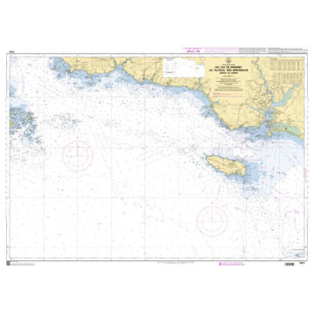 Shom C - 7031 - De l'île de Penfret au Plateau des Birvideaux - Abords de Lorient | Librairie Maritime Nautic Way