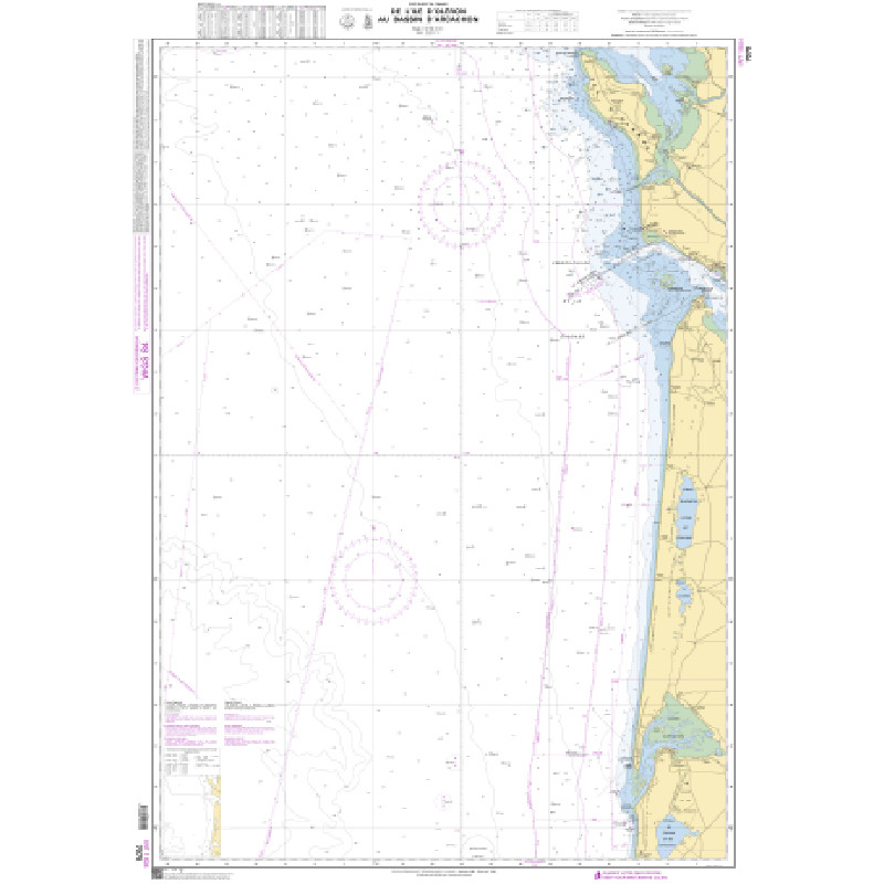 Shom C - 7070 - INT 1804 - De l'Île d'Oléron au Bassin d'Arcachon | Librairie Maritime Nautic Way