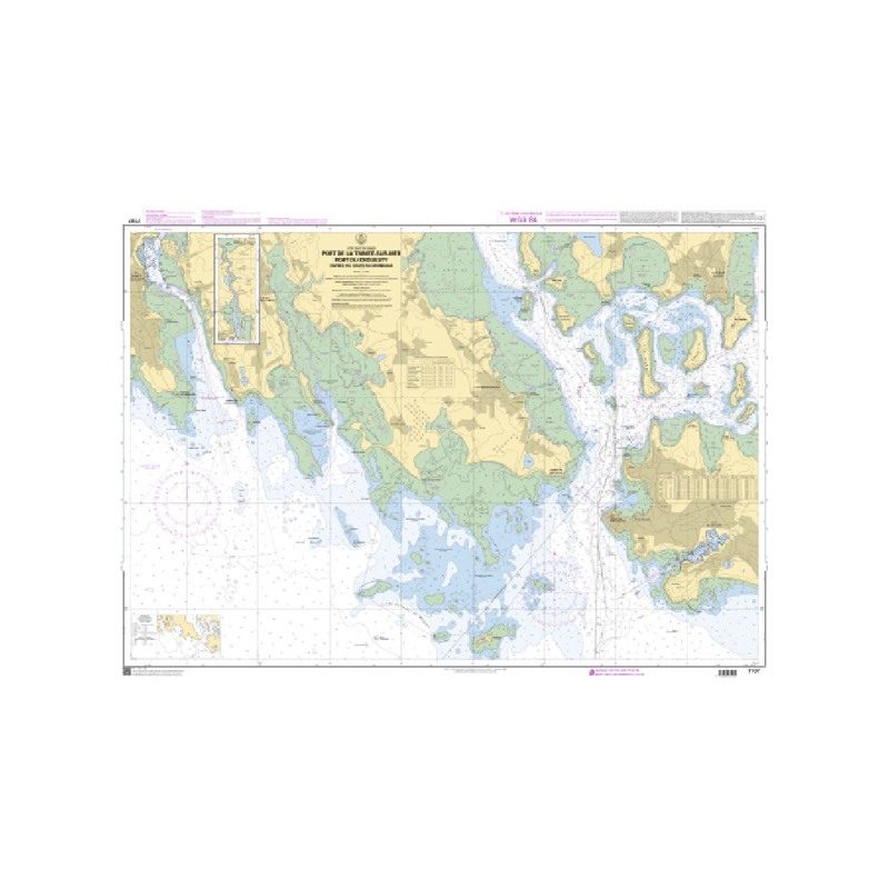 Shom C - 7107 - Port de La Trinité-Sur-Mer, Port du Crouesty - Entrée du Golfe du Morbihan | Librairie Maritime Nautic Way