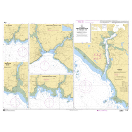 Shom C - 7138 - Ports et mouillages en Bretagne Sud | Librairie Maritime Nautic Way