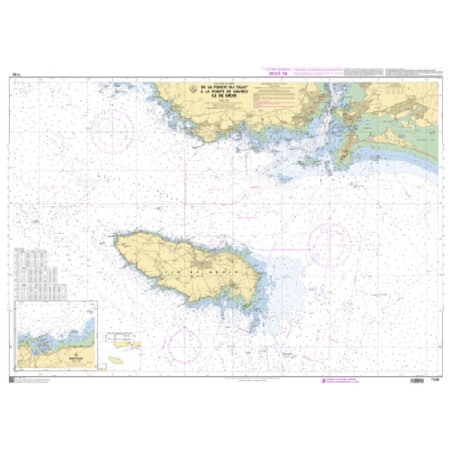 Shom C - 7139 - De la Pointe du Talut à la Pointe de Gâvres - Ile de Groix | Librairie Maritime Nautic Way