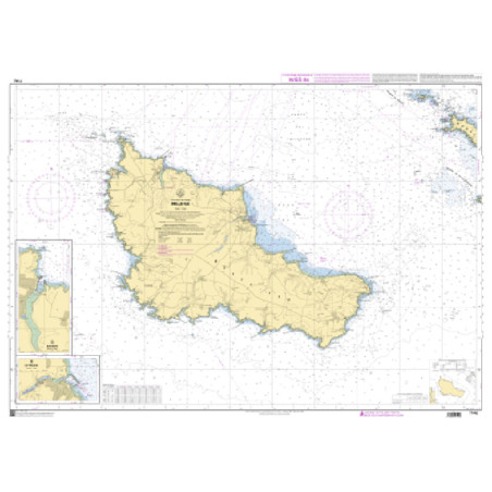 Shom C - 7142 - Belle-Ile | Librairie Maritime Nautic Way
