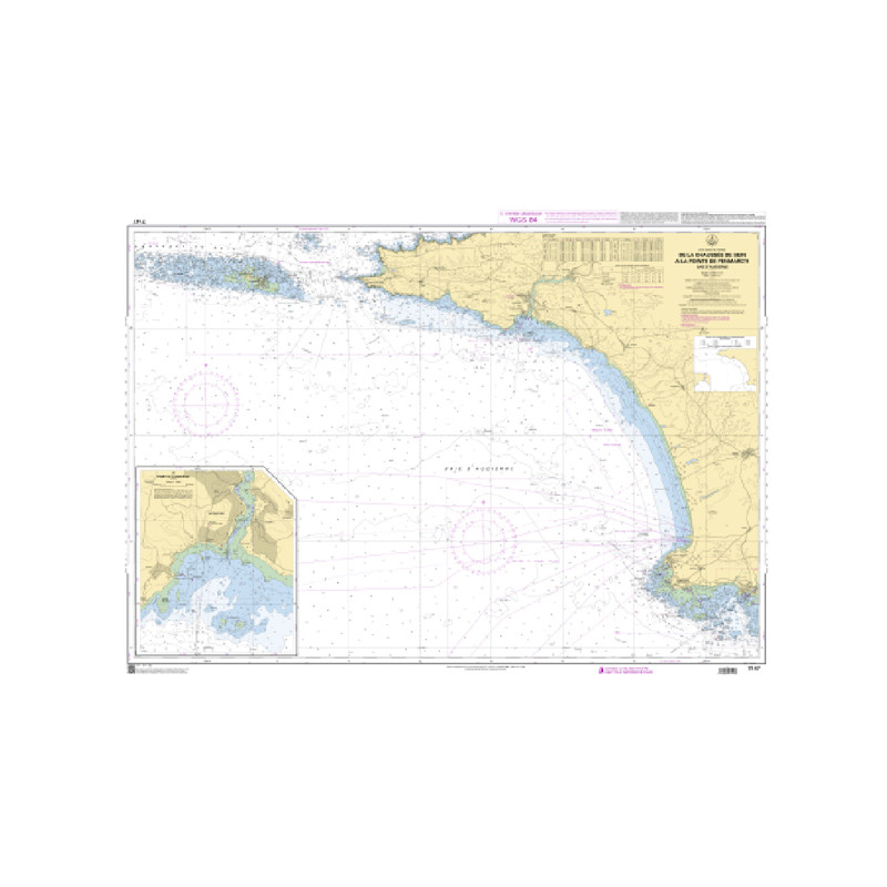 Shom C - 7147 - De la Chaussée de Sein à la Pointe de Penmarc'h - Baie d'Audierne | Librairie Maritime Nautic Way