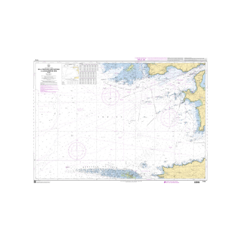 Shom C - 7172 - De la Pointe de Saint-Mathieu à la Chaussée de Sein - Iroise | Librairie Maritime Nautic Way
