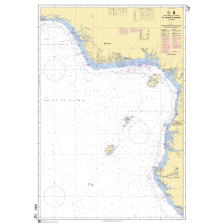 Shom C - 7188 - INT 2088 - De Lagos à Gamba | Librairie Maritime Nautic Way