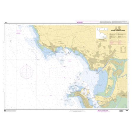 Shom C - 7303 - (fac-similé de la carte ES 443A) - Abords et Port de Cadiz | Librairie Maritime Nautic Way