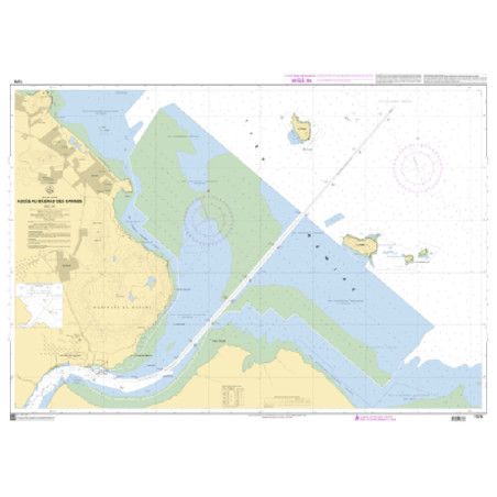 Shom C - 7378 - Accès au Dégrad des Cannes | Librairie Maritime Nautic Way