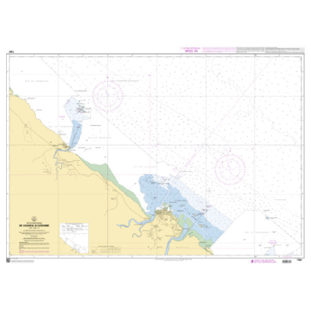Shom C - 7381 - De Kourou à Cayenne | Librairie Maritime Nautic Way
