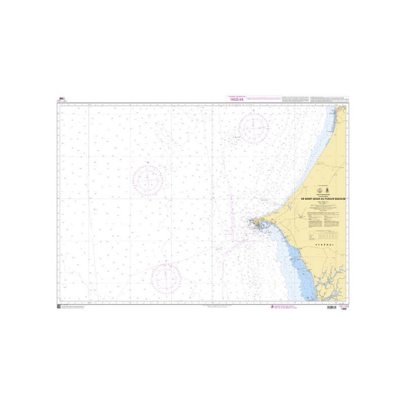 Shom C - 7388 - INT 1953 - De Saint-Louis au fleuve Saloum | Librairie Maritime Nautic Way