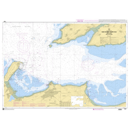 Shom C - 7397 - Rade de Brest (partie Sud) - Anse du Fret - Anse du Poulmic | Librairie Maritime Nautic Way