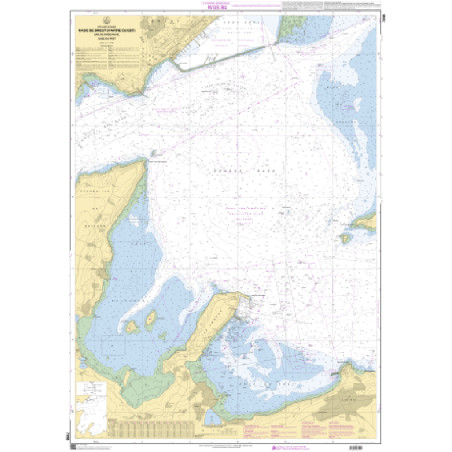 Shom C - 7398 - Rade de Brest (partie Ouest) - Baie de Roscanvel - Anse du Fret | Librairie Maritime Nautic Way