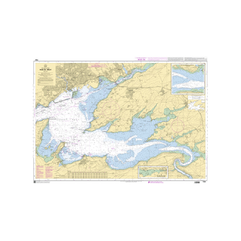 Shom C - 7400 - Rade de Brest | Librairie Maritime Nautic Way