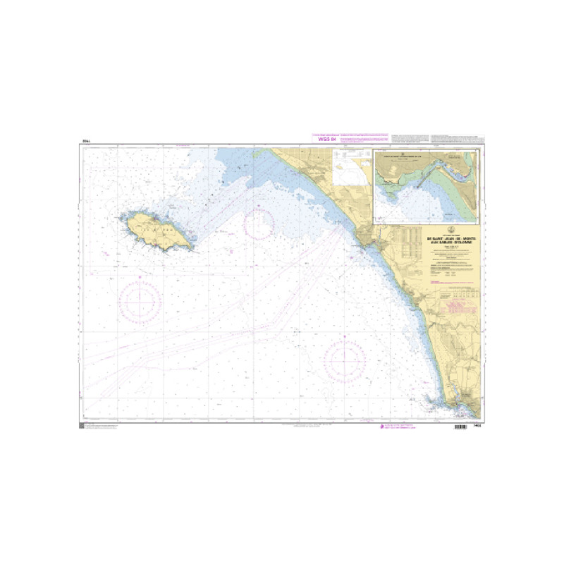Shom C - 7402 - De Saint-Jean-de-Monts aux Sables-d'Olonne | Librairie Maritime Nautic Way