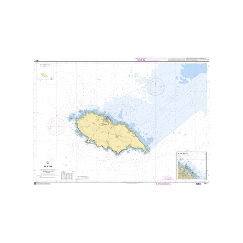 Shom C - 7410 - Ile d'Yeu | Librairie Maritime Nautic Way
