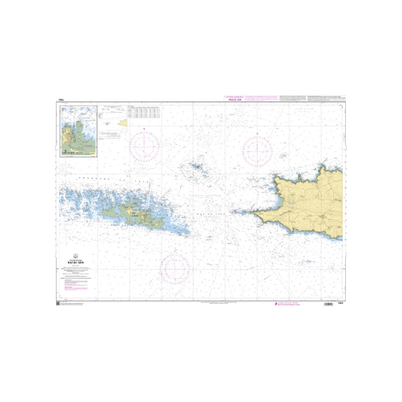 Shom C - 7423 - Raz de Sein | Librairie Maritime Nautic Way