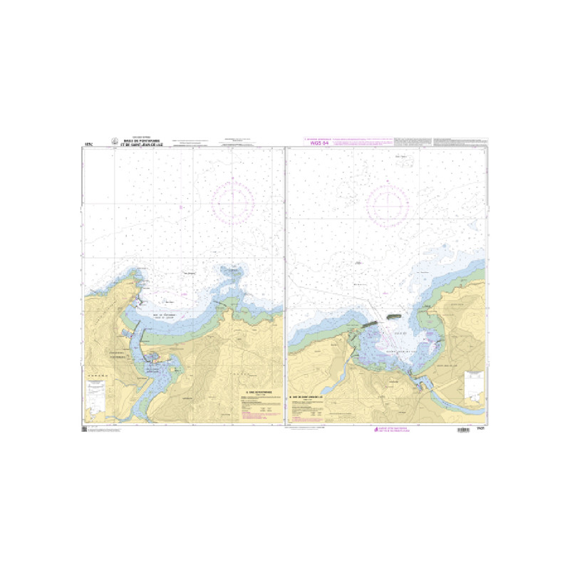 Shom C - 7431 - Baies de Fontarabie et de Saint-Jean-de-Luz | Librairie Maritime Nautic Way