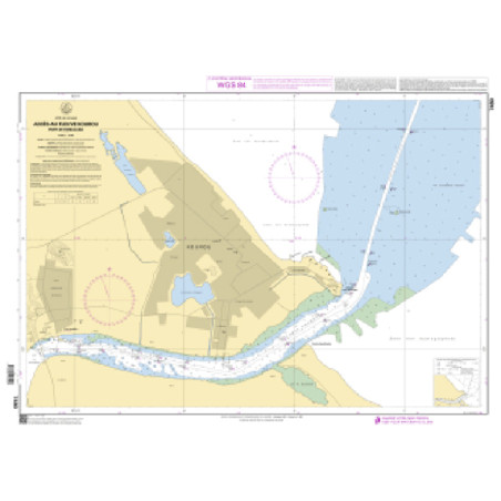 Shom C - 7480 - Accès au fleuve Kourou - Port de Pariacabo | Librairie Maritime Nautic Way