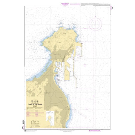 Shom C - 7560 - INT 1928 - (fac-similé de la carte ES 6100) - Puerto de Las Palmas | Librairie Maritime Nautic Way