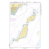 Shom C - 7562 - (fac-similé de la carte ES 60A) - Lanzarote et Fuerteventura | Librairie Maritime Nautic Way