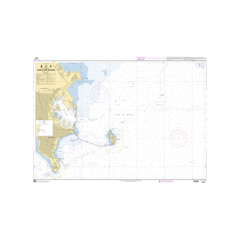 Shom C - 7570 - INT 1994 - Rade et Port de Dakar | Librairie Maritime Nautic Way