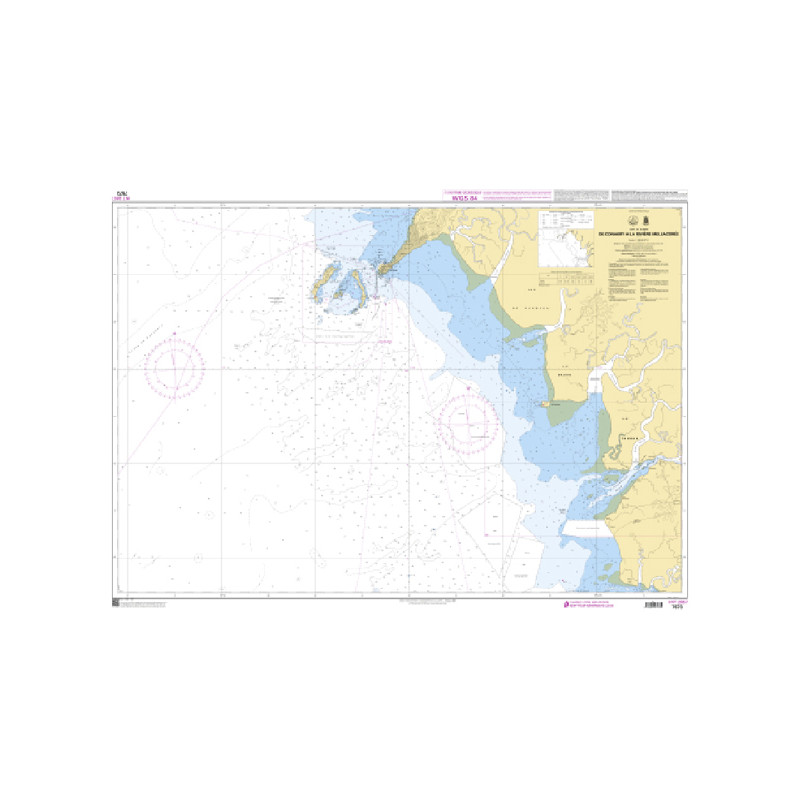 Shom C - 7573 - INT 2857 - De Conakry à la rivière Mellacorée | Librairie Maritime Nautic Way