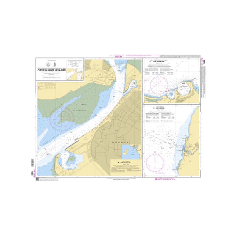 Shom C - 7580 - INT 2908 - Ports du Golfe de Guinée | Librairie Maritime Nautic Way