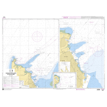 Shom C - 7584 - INT 2924 - Abords de Port-Gentil et du Cap Lopez | Librairie Maritime Nautic Way